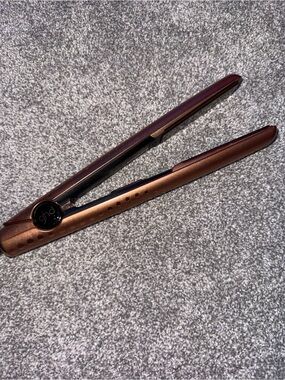 GHD rose gold / copper gold 1” straightener